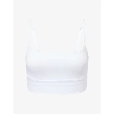 Adanola Womens  Ultimate Tank Sports Bra In White