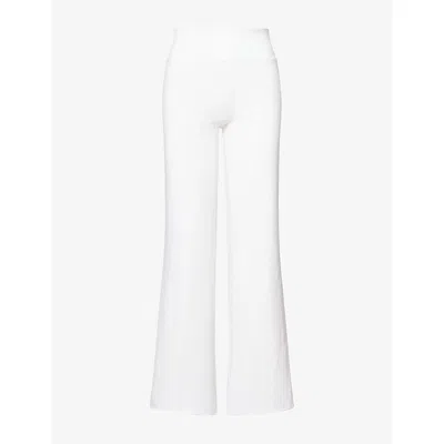 Adanola Womens Yoga Trousers Marshmallow White