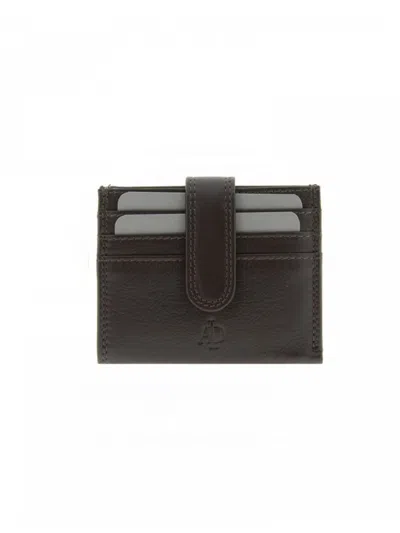 Adapell Card Case Wallet In Brown