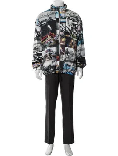 Pre-owned Adaptation Graphic Print Jacket In Multicolor