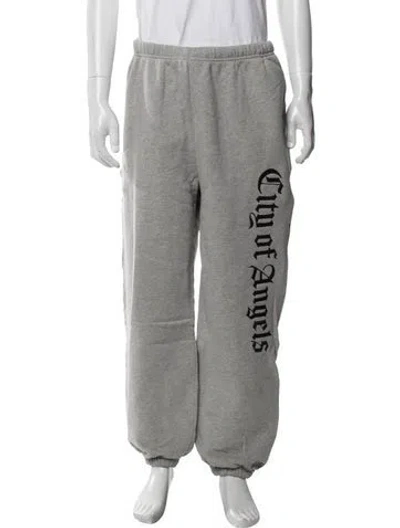Pre-owned Adaptation Graphic Print Lounge Bottoms In Grey