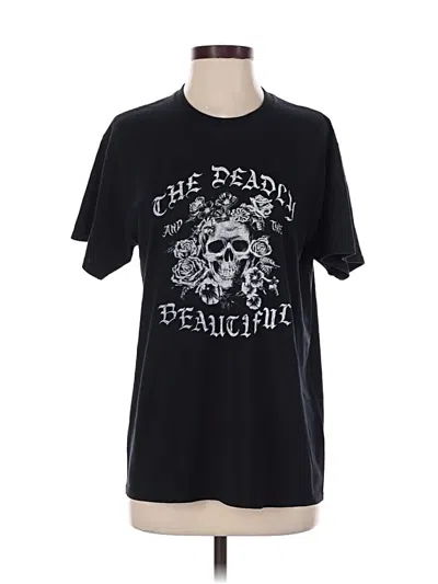 Pre-owned Adaptation Short Sleeve T-shirt In Black