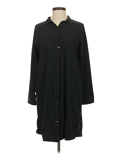 Pre-owned Aday 3/4 Sleeve Blouse In Black