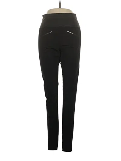 Pre-owned Aday Active Pants In Black