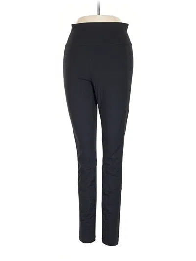 Pre-owned Aday Active Pants In Black