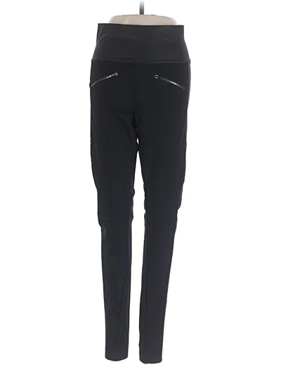Pre-owned Aday Active Pants In Black