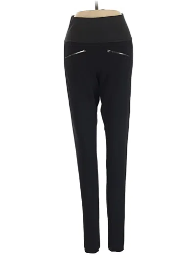 Pre-owned Aday Active Pants In Black