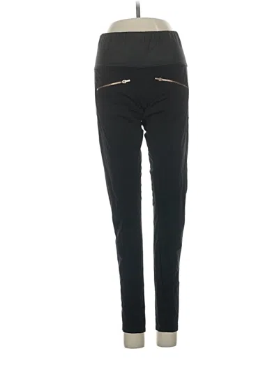Pre-owned Aday Active Pants In Black