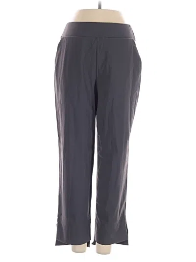 Pre-owned Aday Active Pants In Gray