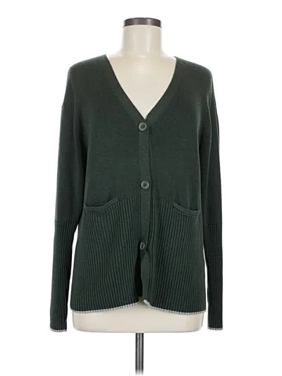 Pre-owned Aday Cardigan Sweater In Green