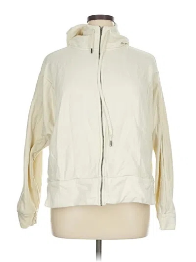 Pre-owned Aday Cardigan Sweater In White