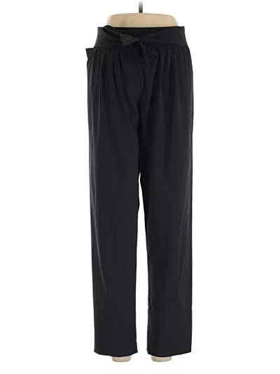 Pre-owned Aday Casual Pants In Black