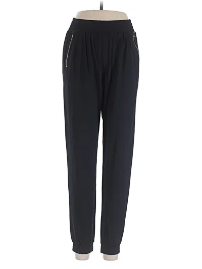Pre-owned Aday Casual Pants In Black