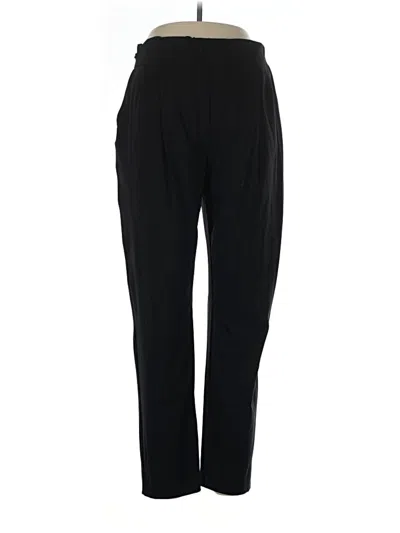 Pre-owned Aday Casual Pants In Black