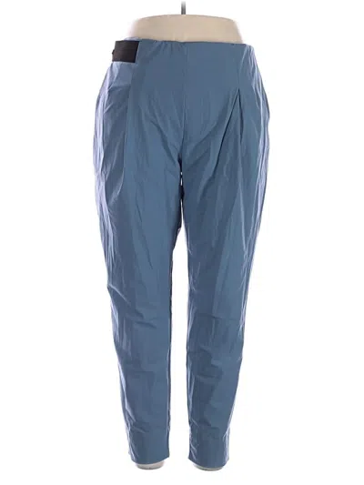 Pre-owned Aday Casual Pants In Blue