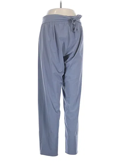 Pre-owned Aday Casual Pants In Blue