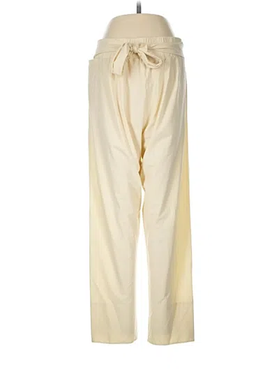 Pre-owned Aday Casual Pants In Ivory