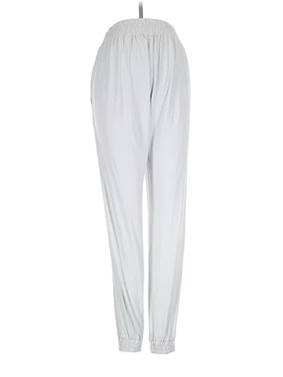 Pre-owned Aday Casual Pants In Silver