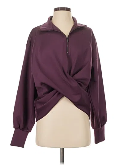 Pre-owned Aday Sweatshirt In Burgundy