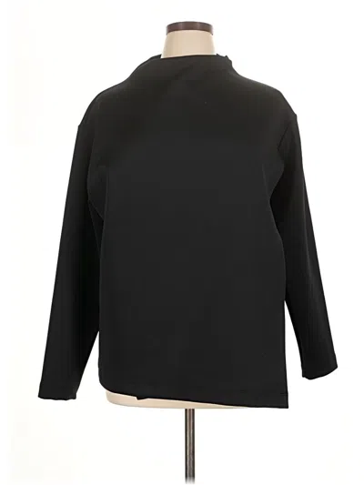 Pre-owned Aday Turtleneck Sweater In Black