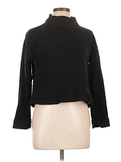 Pre-owned Aday Turtleneck Sweater In Black