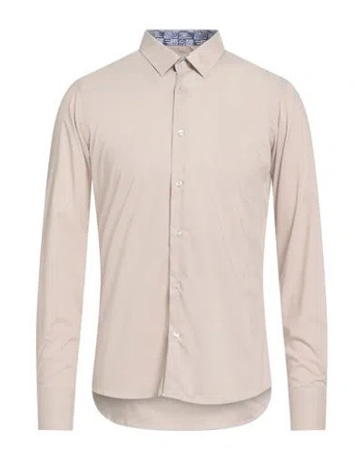 Adb 69 Man Shirt Sand Size Xxl Cotton In Neutral