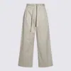 Add Belt-loop Casual Pants In Gray