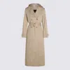 Add Beige Cotton Trench Coat