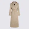 Add Beige Cotton Trench Coat