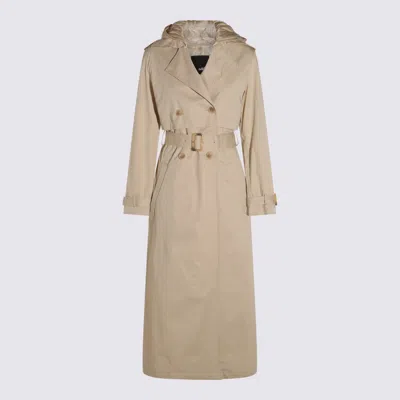 ADD ADD BEIGE COTTON TRENCH COAT
