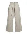 Add Belt-loop Casual Pants In Nude