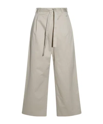 Add Belt-loop Casual Pants In Hay