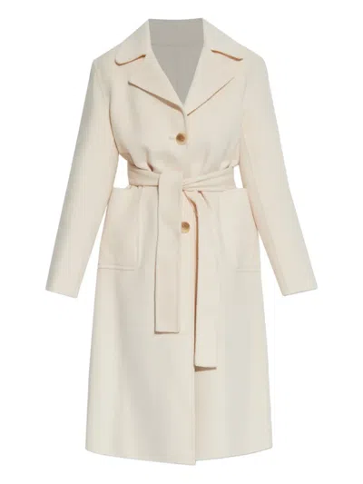 Add Belted Pocket Coat In Neutral