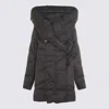 Add Button Quilted Top In Black