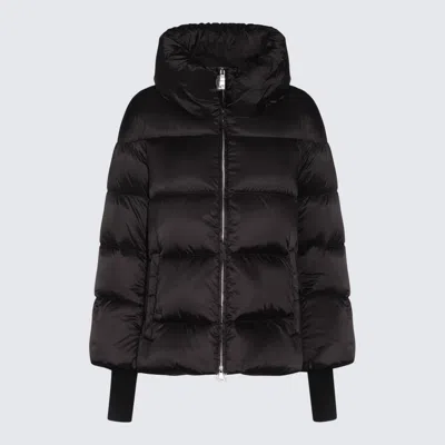 Add Black Down Jacket  In Negro