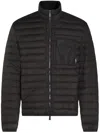 Add Quilted Black Jacket With High Collar