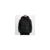 Add Black Polyester Jacket In Black