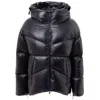 Add Down Jacket With Hood And Logo