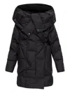 Add Button Quilted Top In Black
