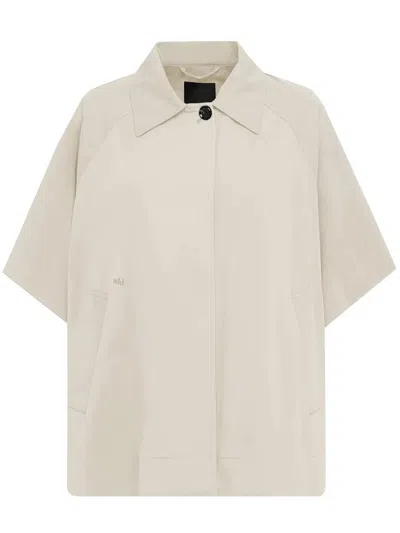 Add Cape Jacket Clothing In White