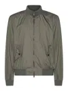 Add High Neck Bomber Jacket In Black
