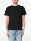 Add Cotton T-shirt In Black