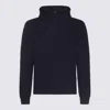 Add Dark Blue Cotton Sweatshirt In Deep Water