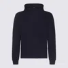 Add Dark Blue Cotton Sweatshirt In Deep Water