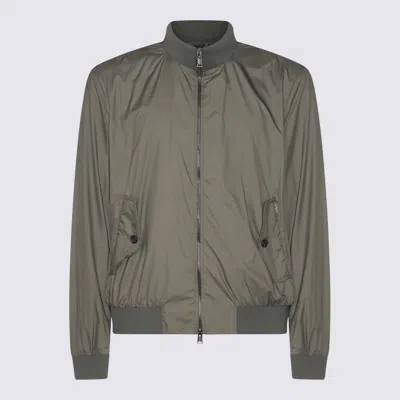 ADD ADD DARK GREEN CASUAL JACKET