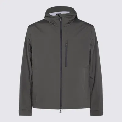 Add Dark Grey Casual Jacket