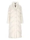 Add Down Coat In White
