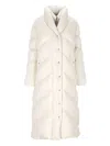 Add Down Coat In White