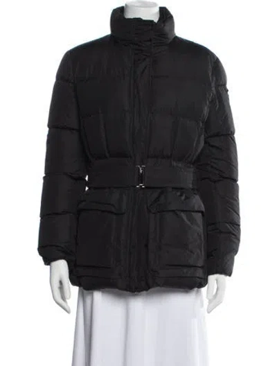 Pre-owned Add Down Jacket In Black