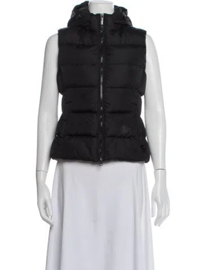 Pre-owned Add Down Jacket In Black